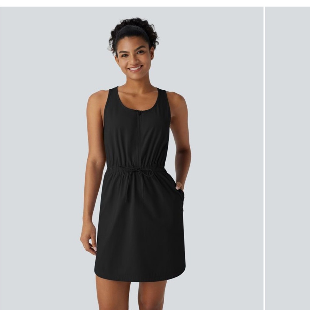 HALARA Black Mini Dress Chic and Versatile